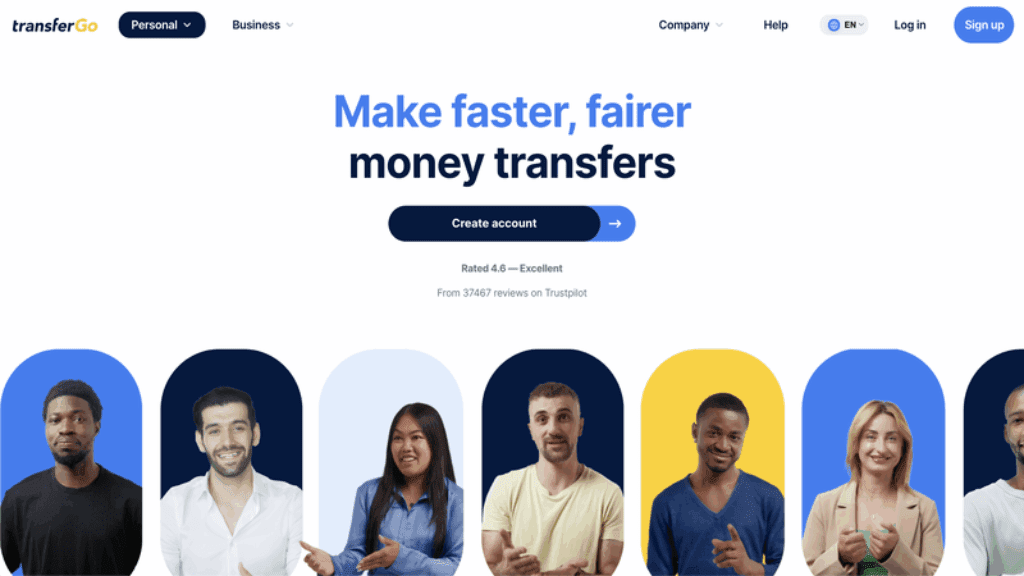 transferGo Home